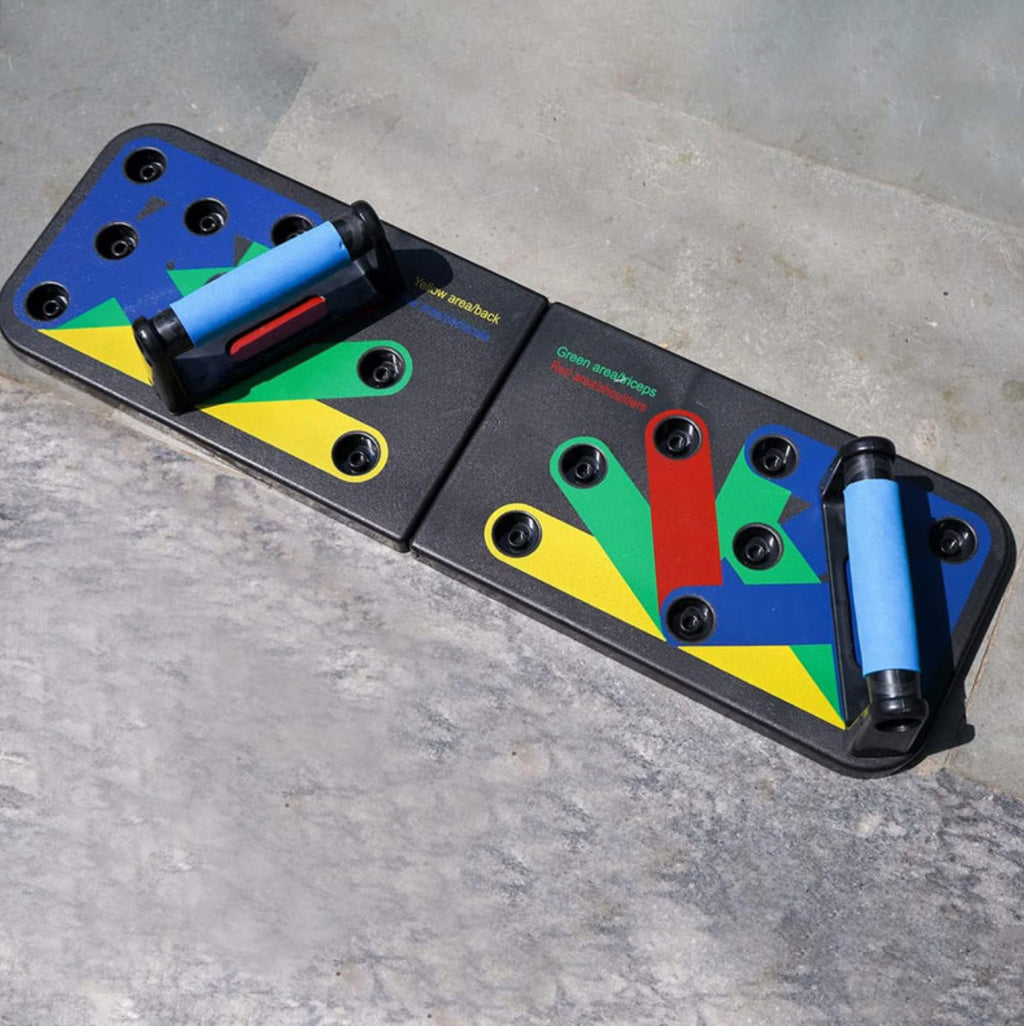 12 in 1 Push Up Board System Foldable Workout Portable Trainer for Home Fitnes