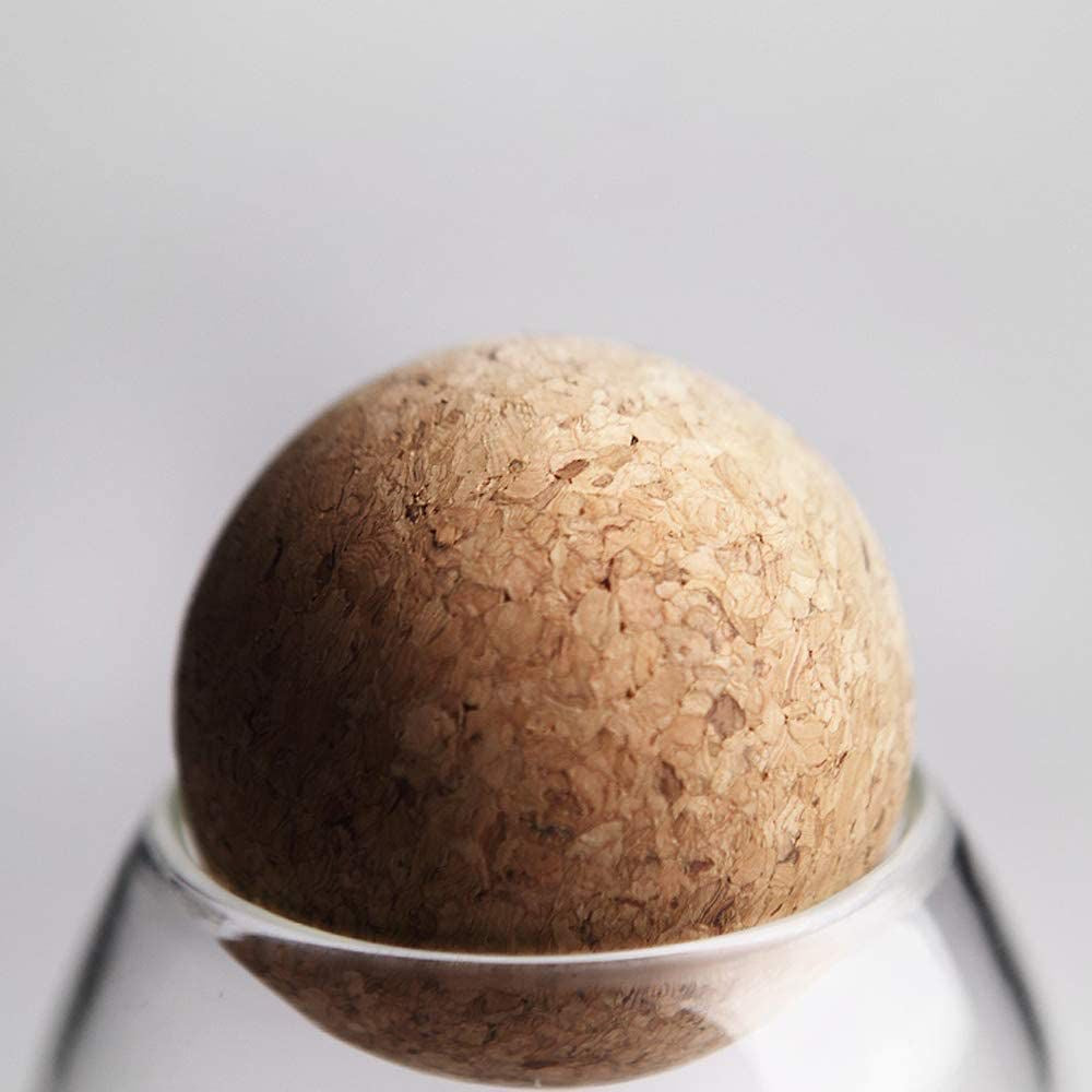 800ml Glass Storage Jar with Bamboo Lid