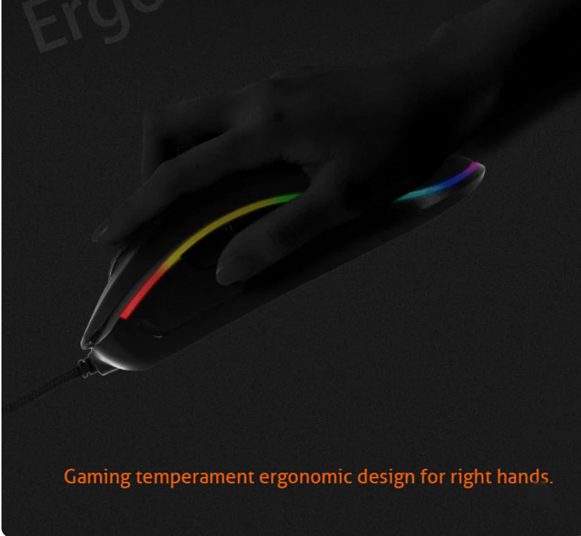 MEETION GM20 Optical Silent Wired Gaming Mouse