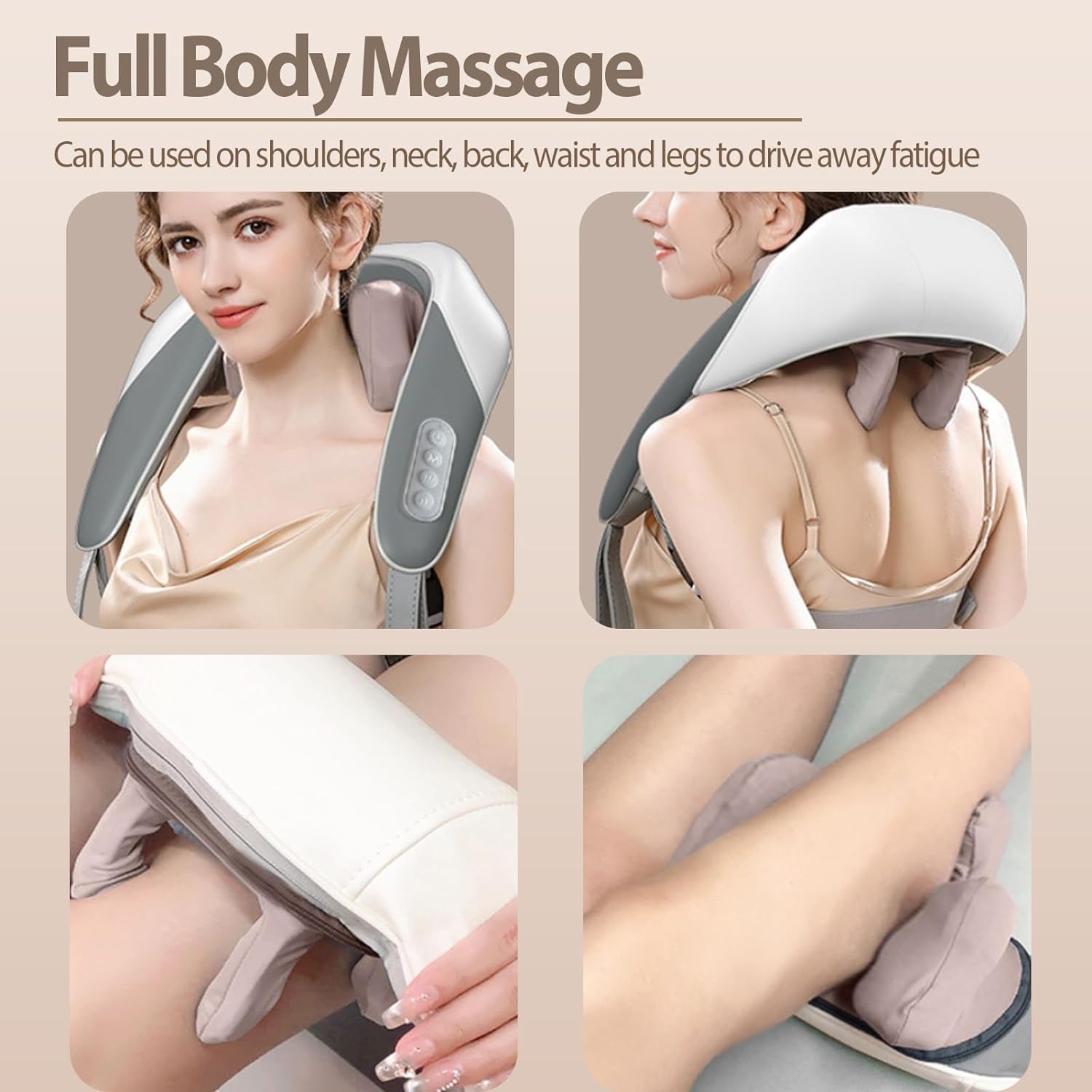 Wireless Hand-Shaped Neck Massager