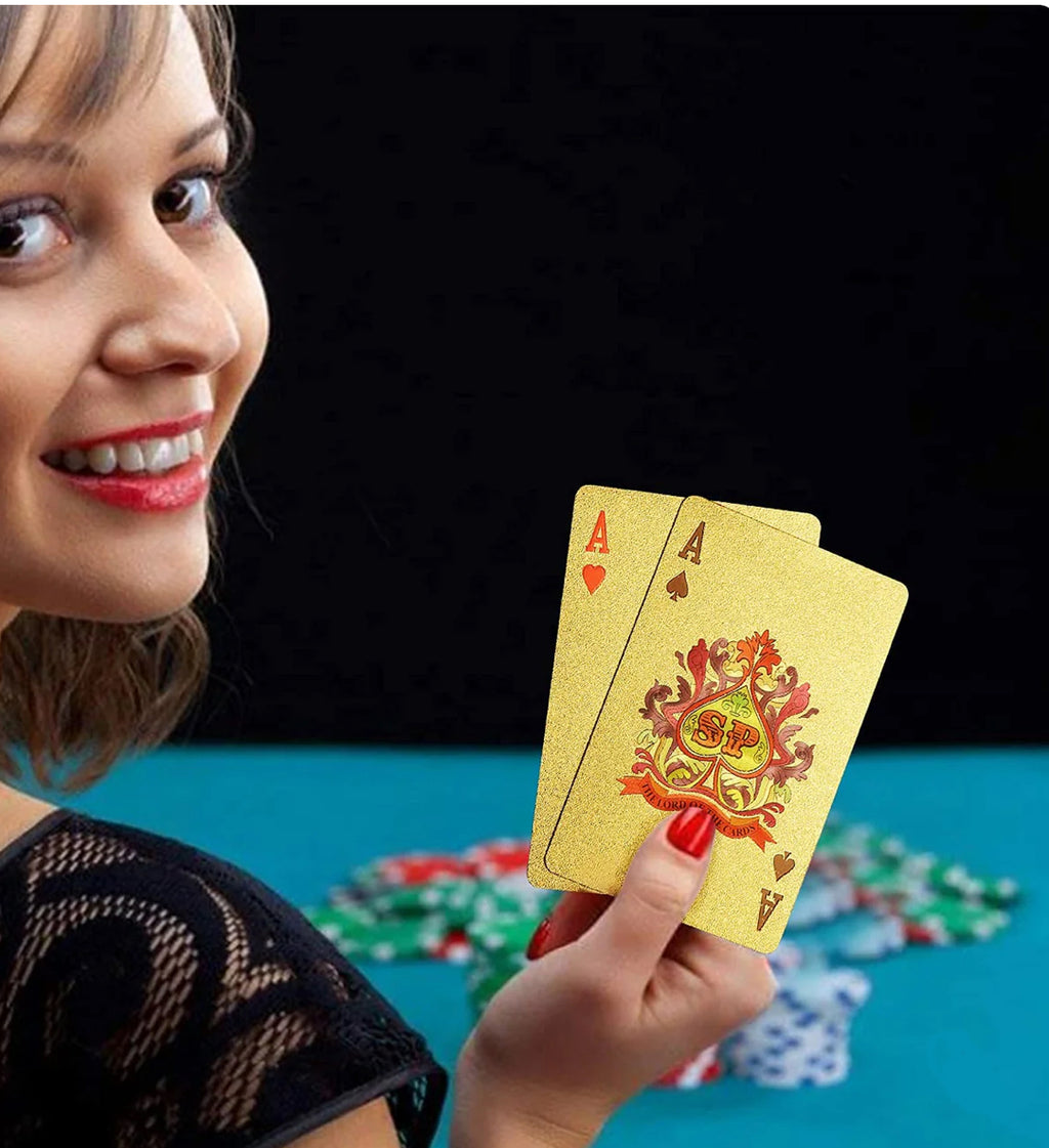 Waterproof Luxury Gold Card