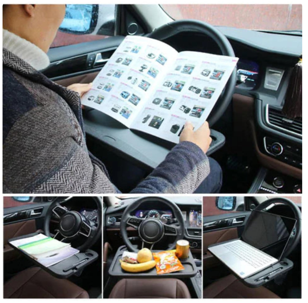 Steering Wheel Tray Holder