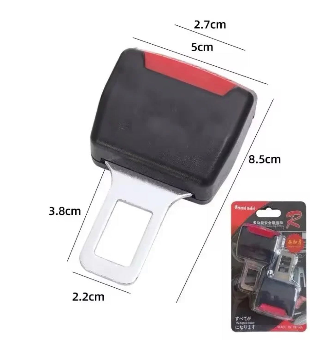 2 Pieces Car Safety Seat Belt Clip Extension