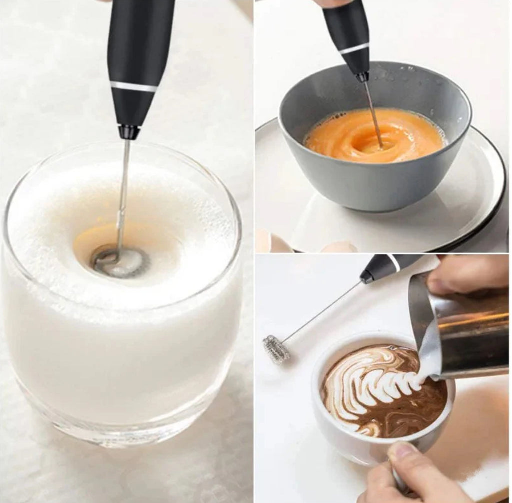Portable Electric Milk Frothers Rechargeable for Coffee Mixer Cream mixer