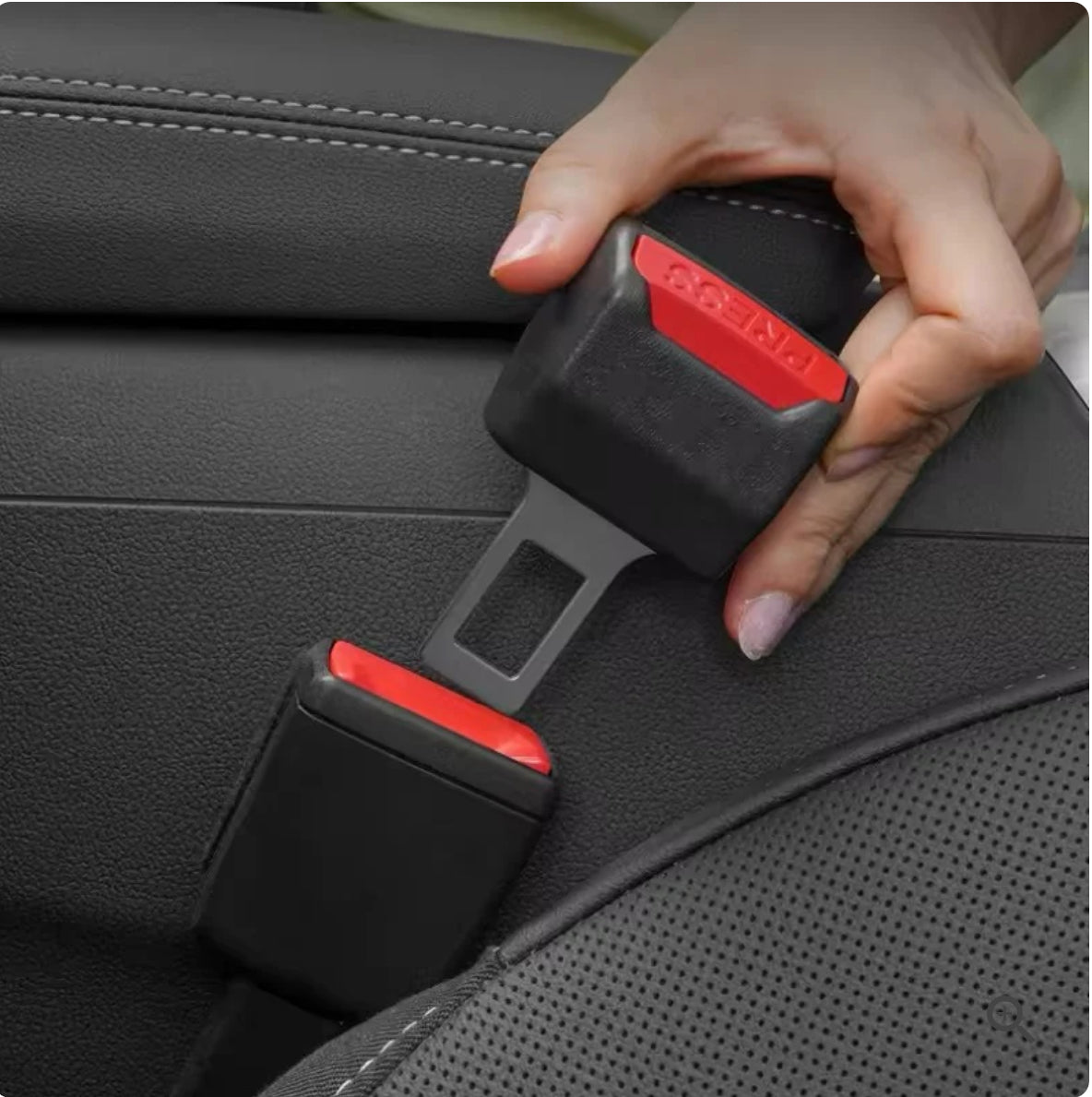 2 Pieces Car Safety Seat Belt Clip Extension