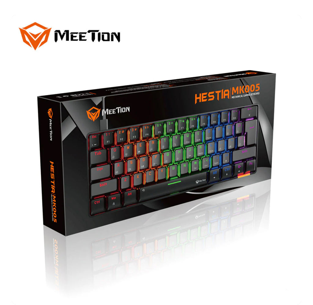 MEETION RGB Wired Mechanical Keyboard HESTIA - Black | MK005