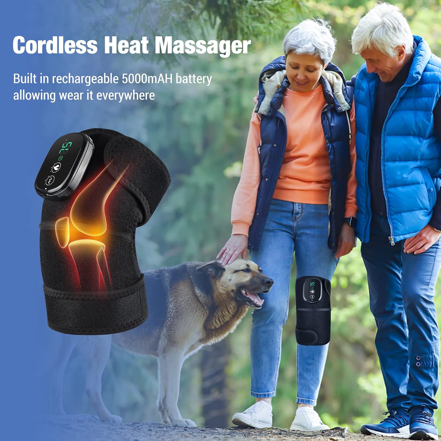 NUOYI 3 IN 1 KNEE MASSAGER