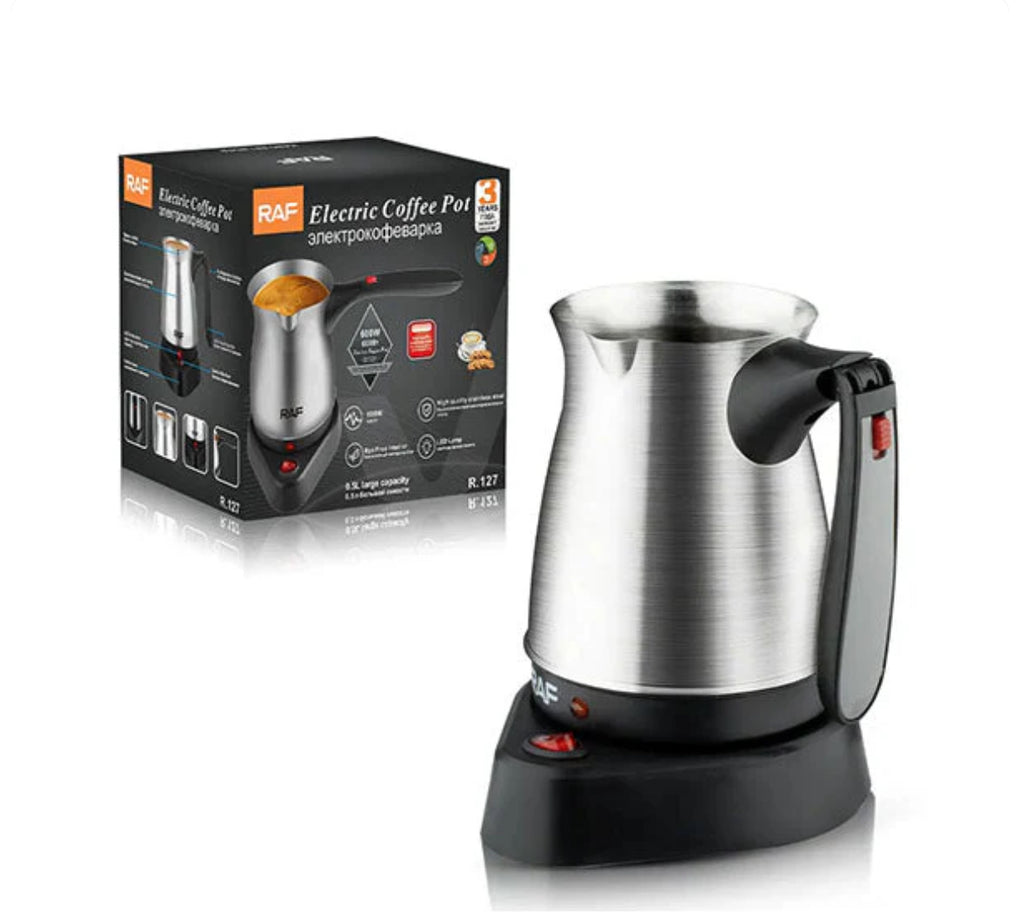 RAF Electric Coffee Pot Stainless Steel Kettle 500ml R127