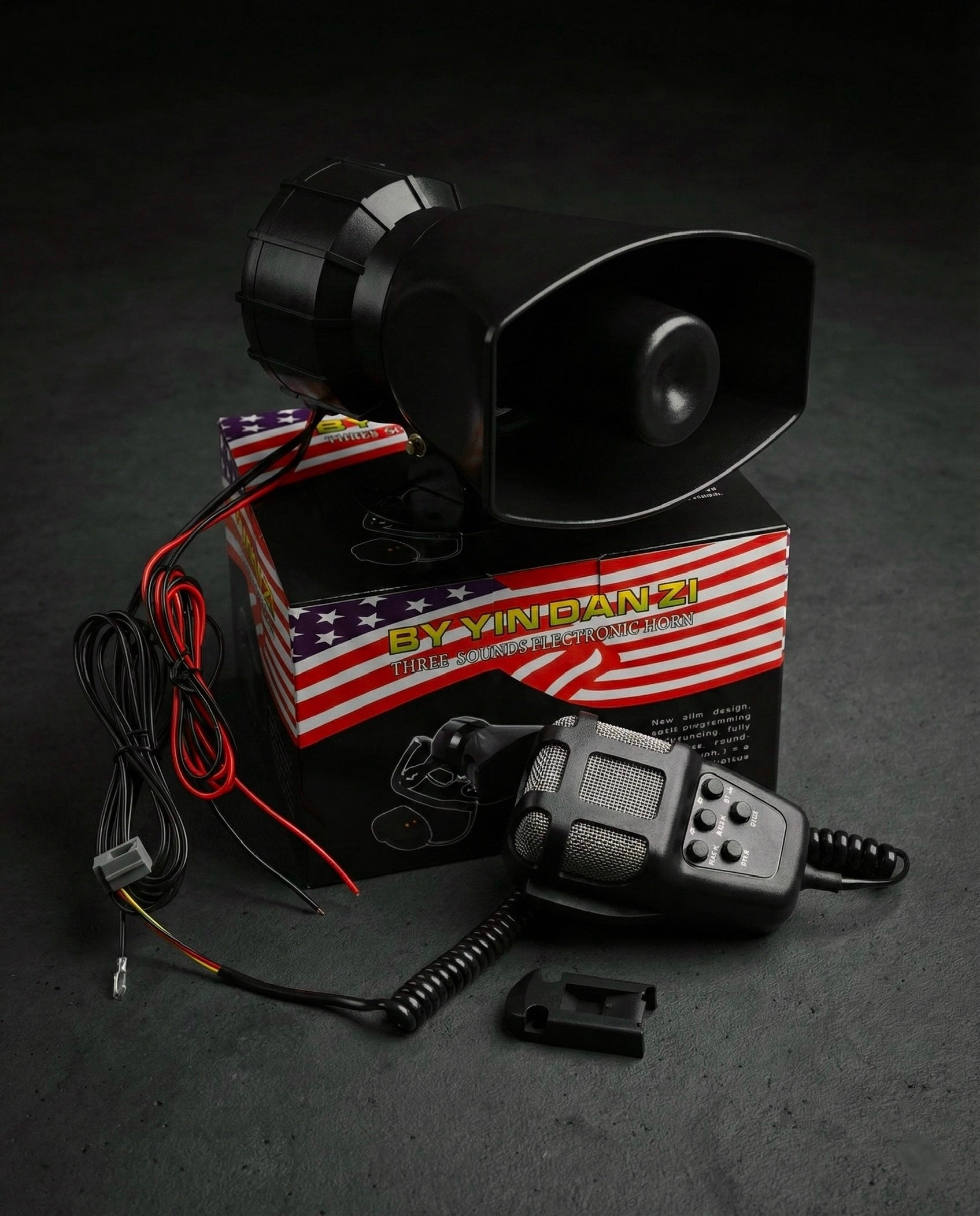 Car Siren Electronic Horn 100Watt