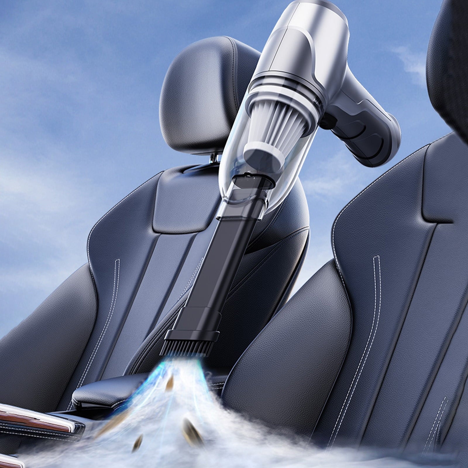 3-in-1 Portable Handheld Vacuum Cleaner – Perfect for Car, Keyboard & Pet Hair