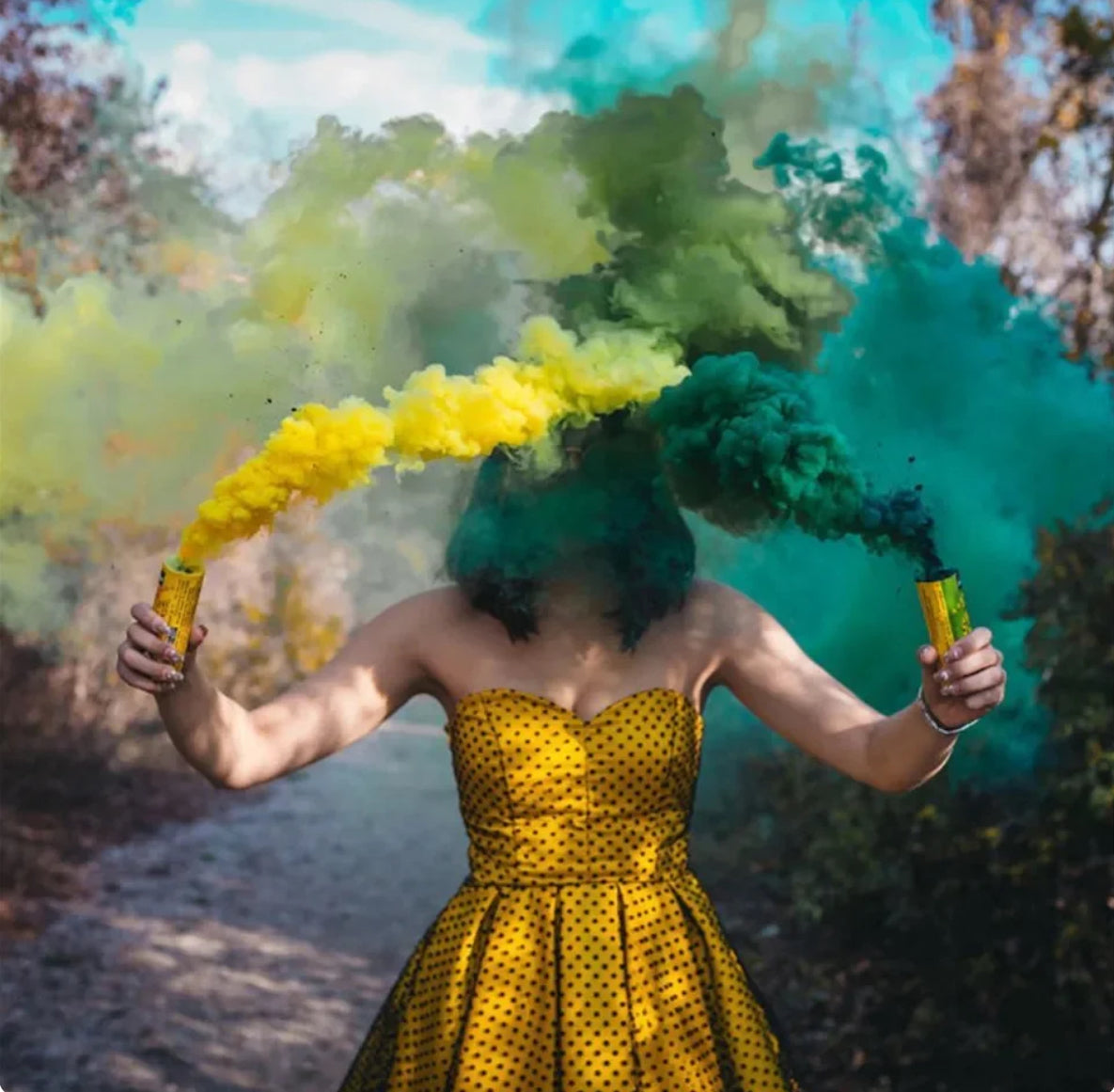 Colorful Smoke Effect Part