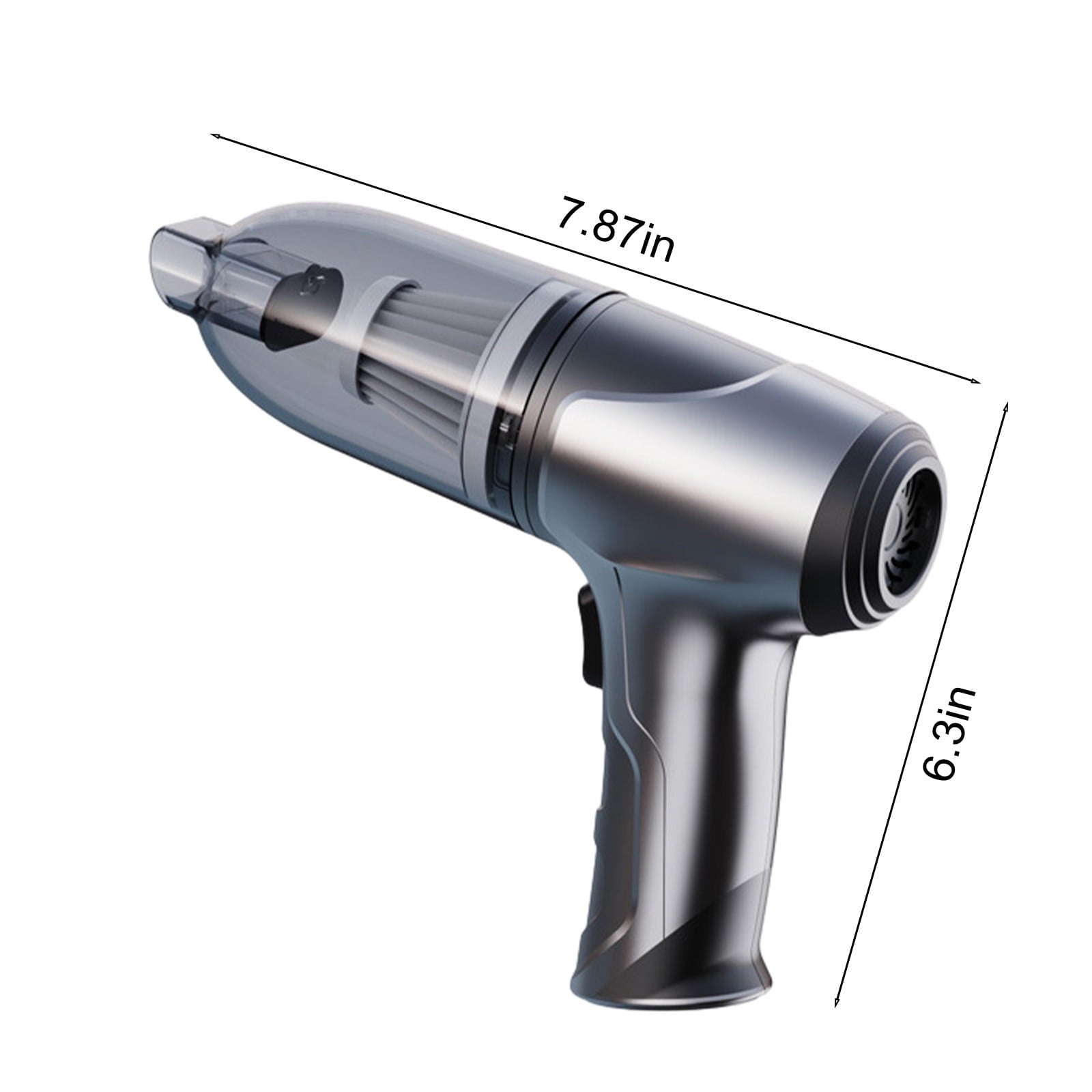 3-in-1 Portable Handheld Vacuum Cleaner – Perfect for Car, Keyboard & Pet Hair