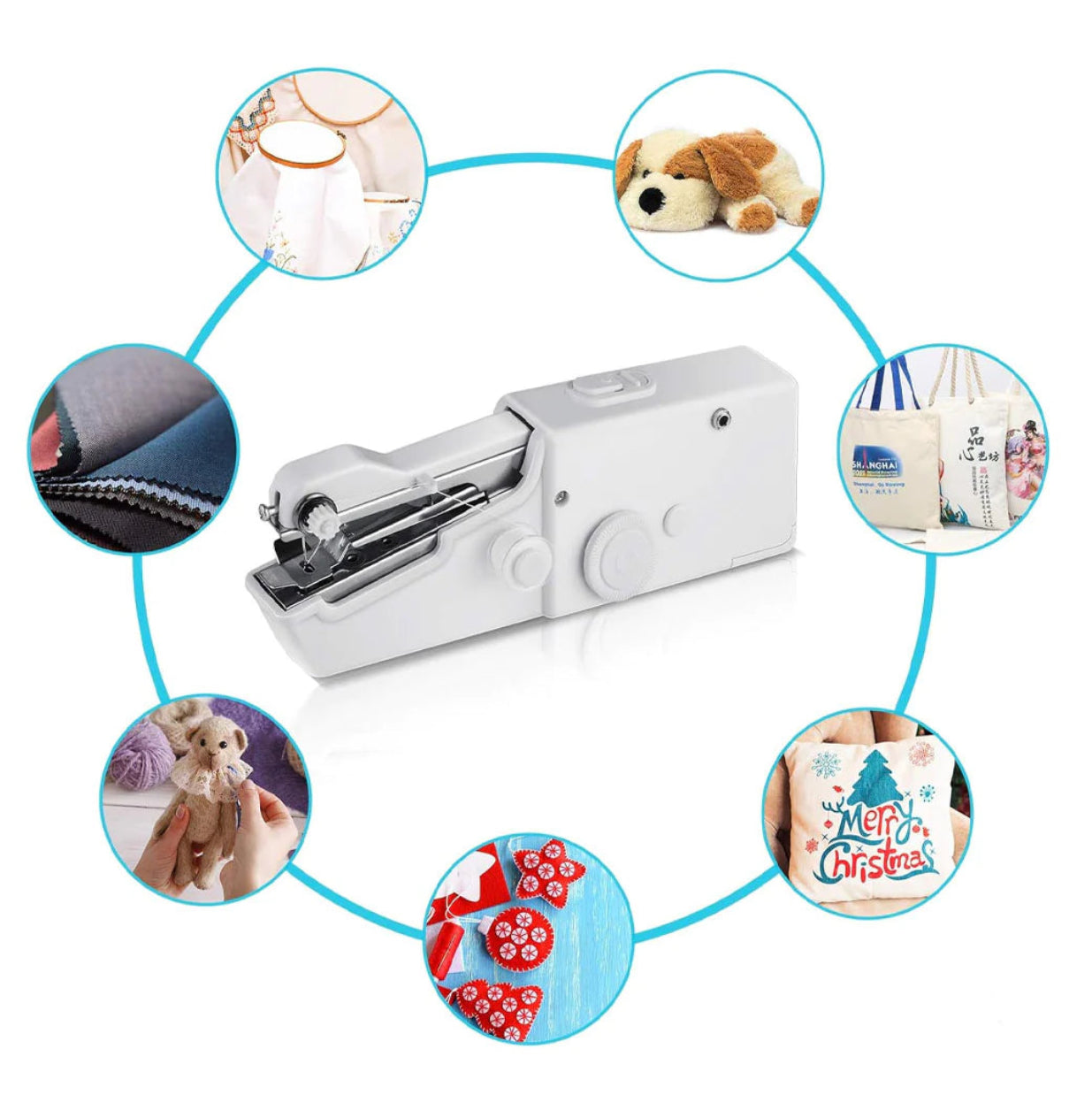 Mini Handheld Sewing Machine Portable Electric