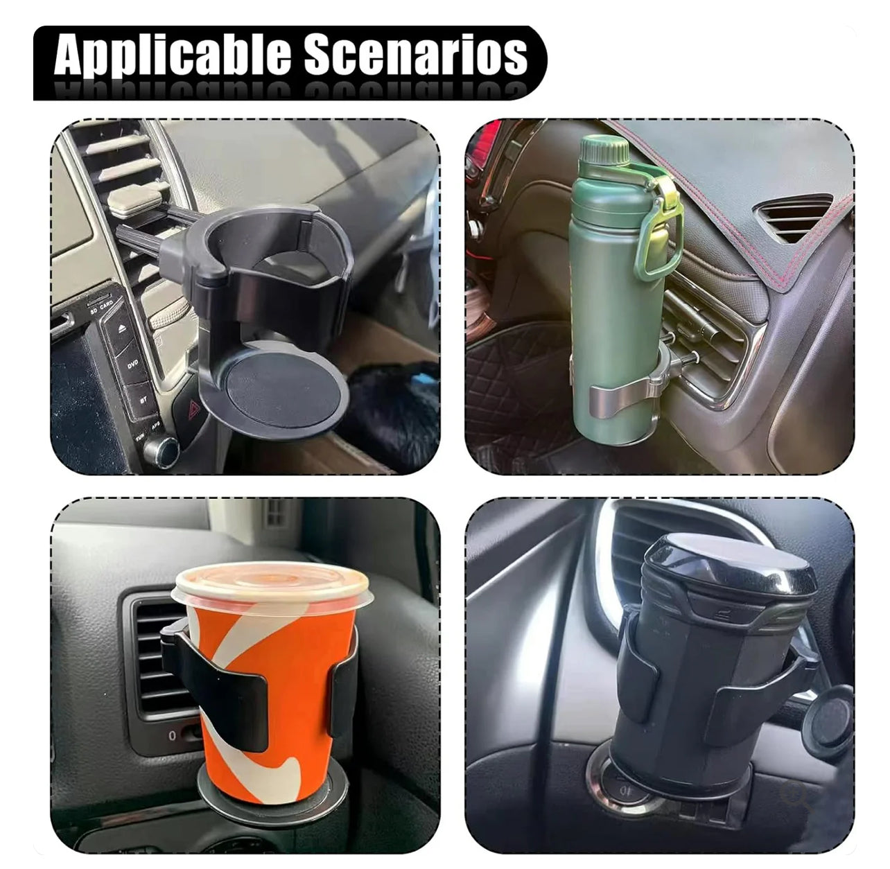 Car Air Vent Cup Holder bottle mount