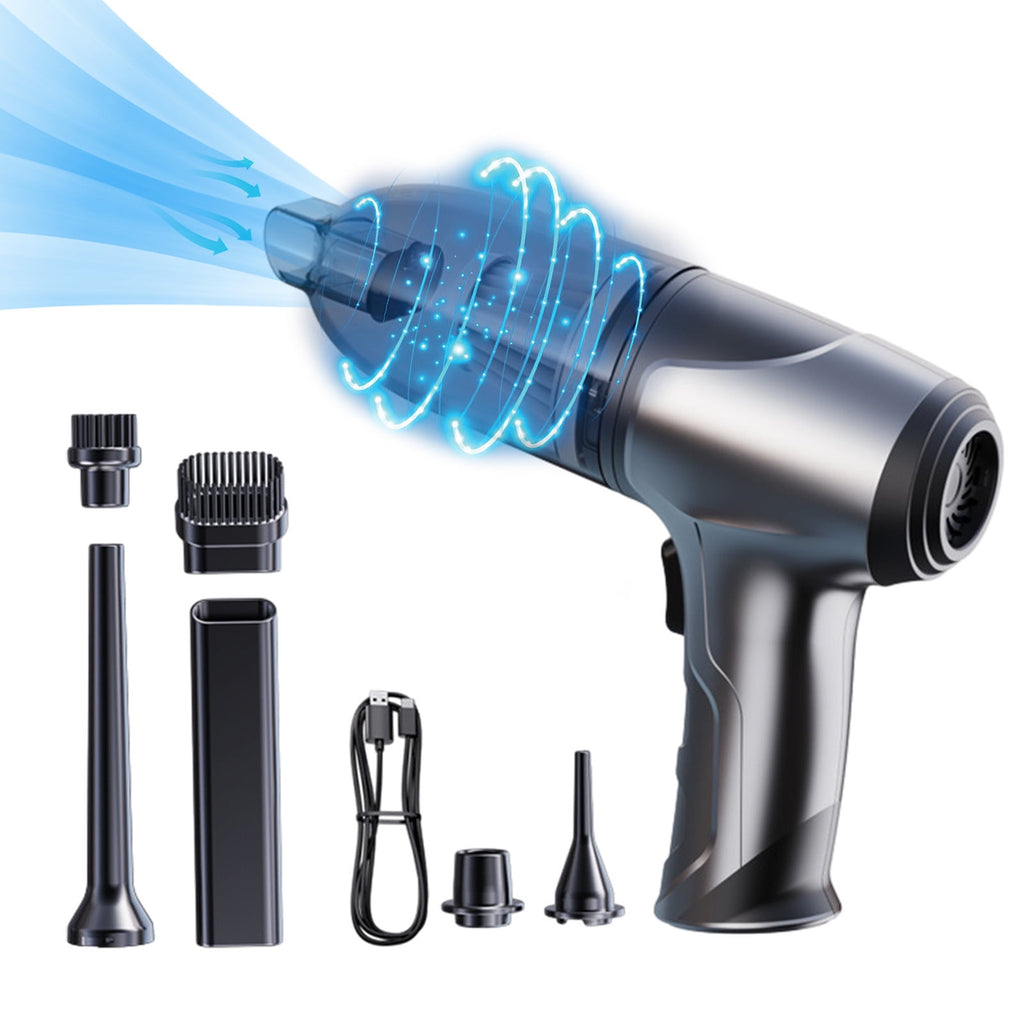 3-in-1 Portable Handheld Vacuum Cleaner – Perfect for Car, Keyboard & Pet Hair