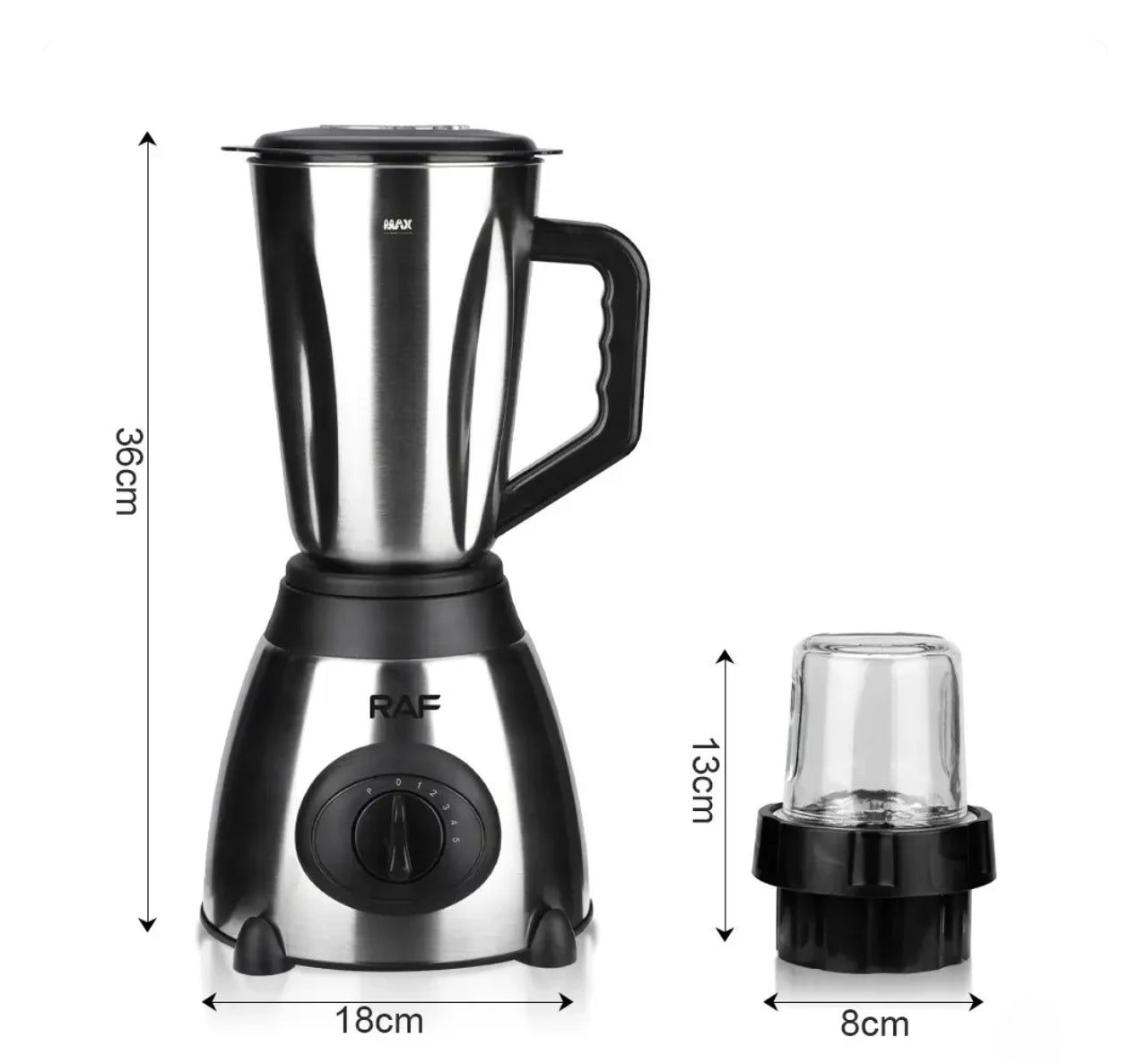 Raf Electric Blender 1000W 1.5 Litre