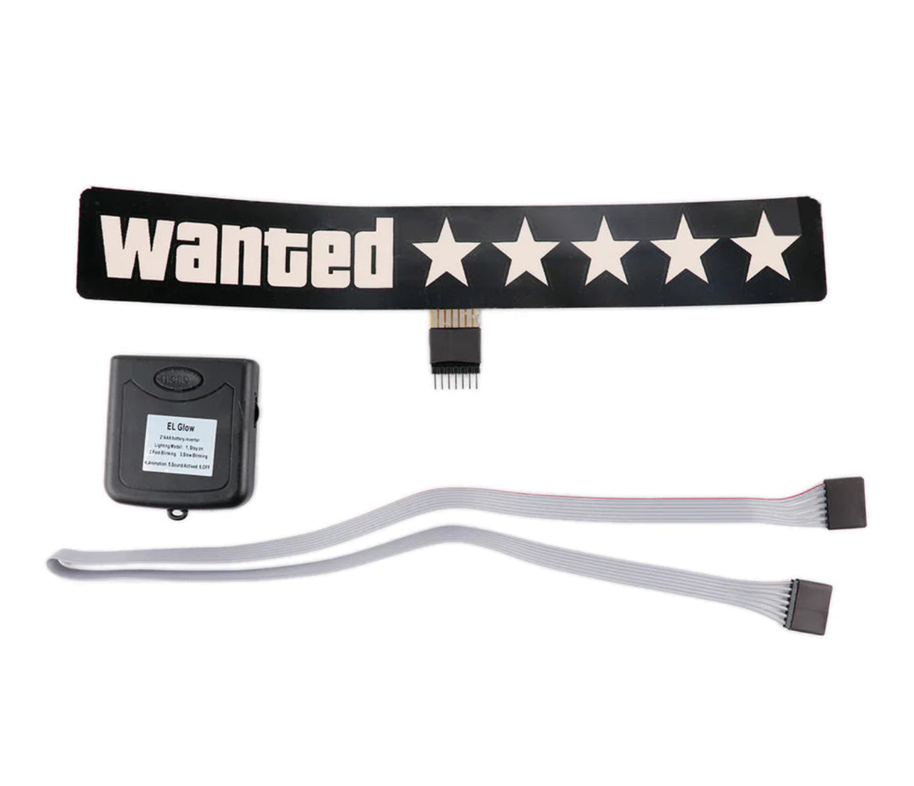 Car “Wanted⭐️⭐️⭐️⭐️⭐️" Led Panel