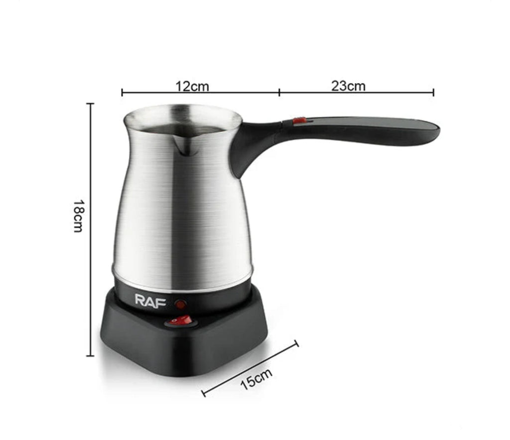 RAF Electric Coffee Pot Stainless Steel Kettle 500ml R127
