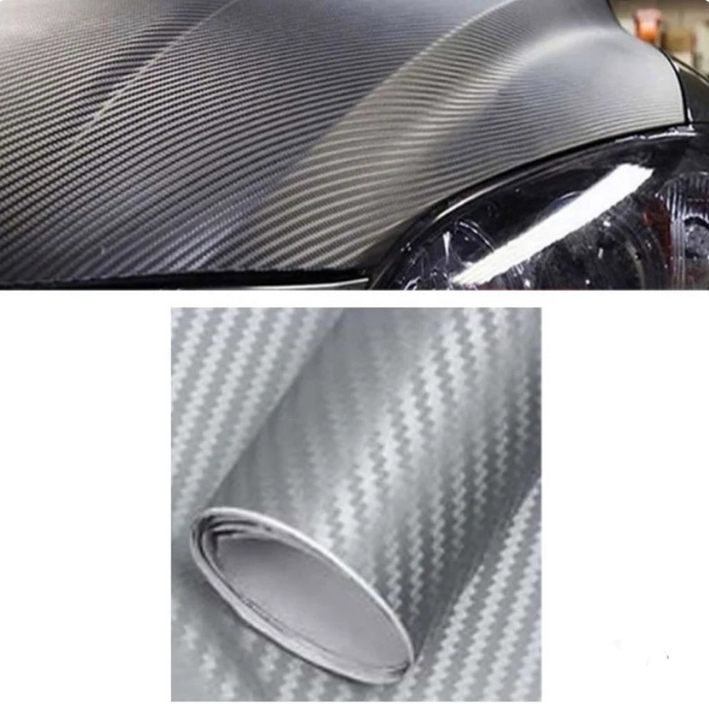 3D Carbon Fiber Car Sticker Waterproof Car Loading Edge - Door Sill - Paint Protection Film
