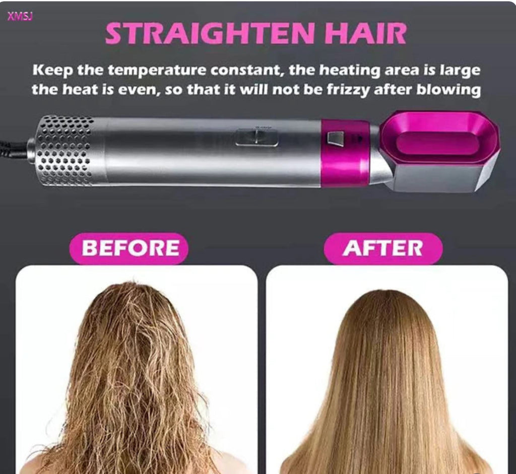 5 In 1 Hot Air Styler Hair Straightener