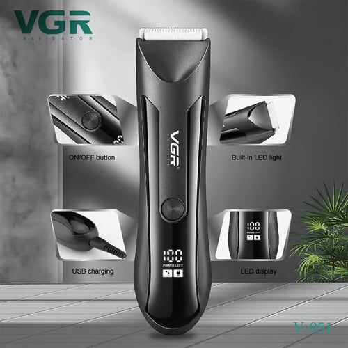 VGR V951 Rechargeable Portable Head & Body Shaver