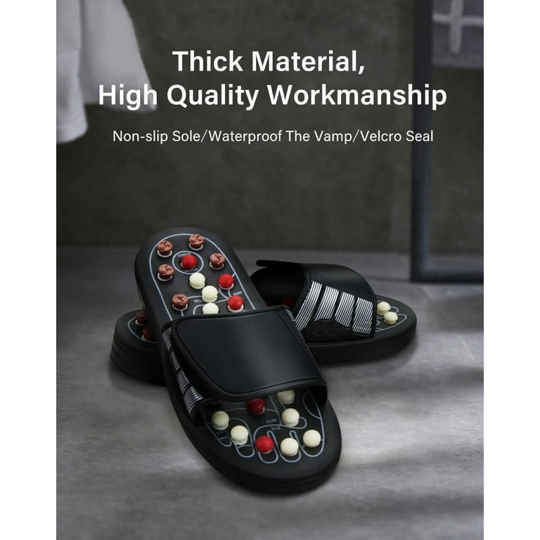 Unisex Acupressure Therapy Slippers – Pain Relief Foot Massager Slipper for Blood Circulation & Relaxation