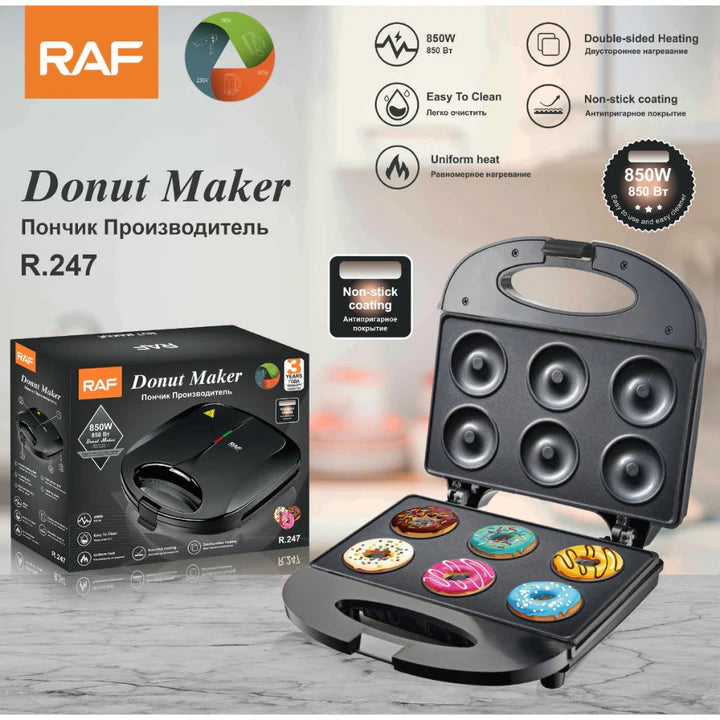 Raf Non-stick Electric Donut Maker R247