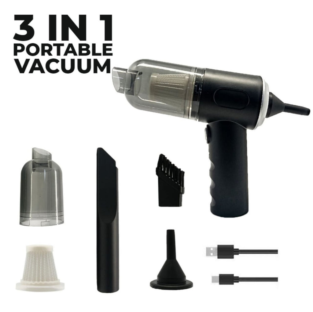 3 in 1 turbo portable vacuum cleaner