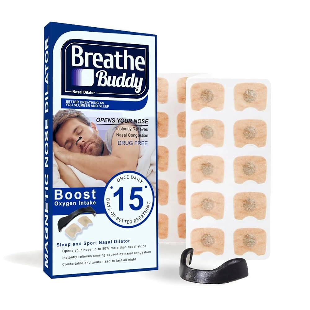 BreezyBuddy - Magnetic Nasal Strips