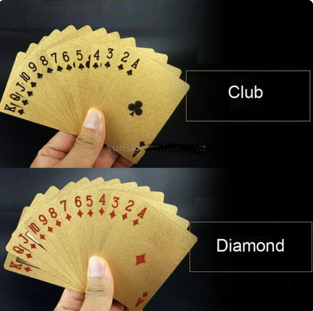 Waterproof Luxury Gold Card