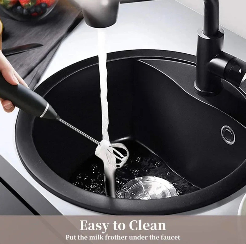 Portable Electric Milk Frothers Rechargeable for Coffee Mixer Cream mixer