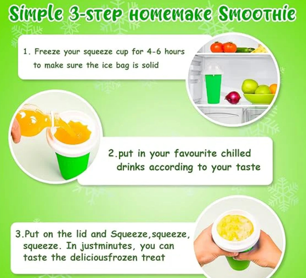 Slushy Maker Cup - Quick Frozen Magic Cup