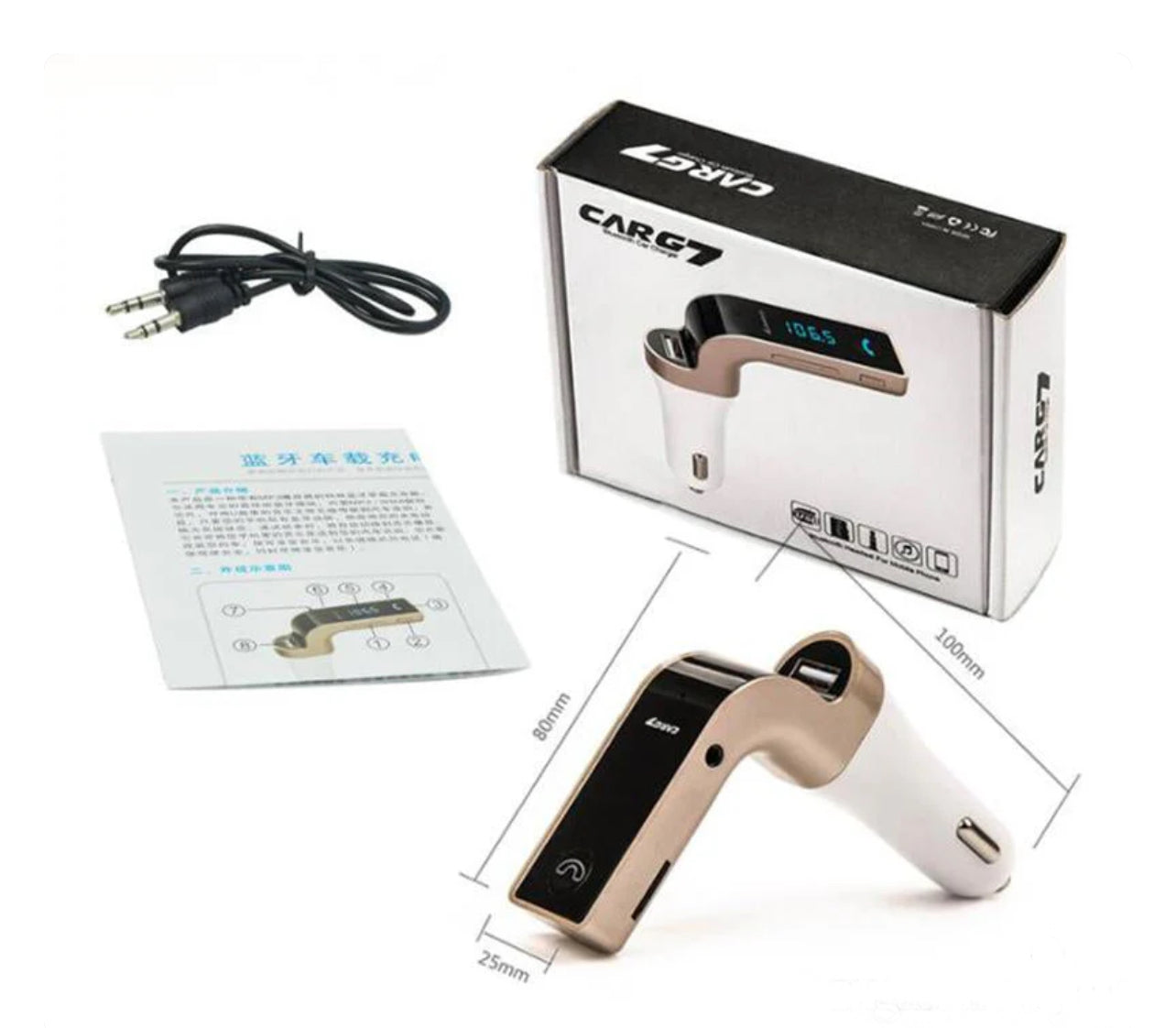 Car Bluetooth Fm transmitter G7