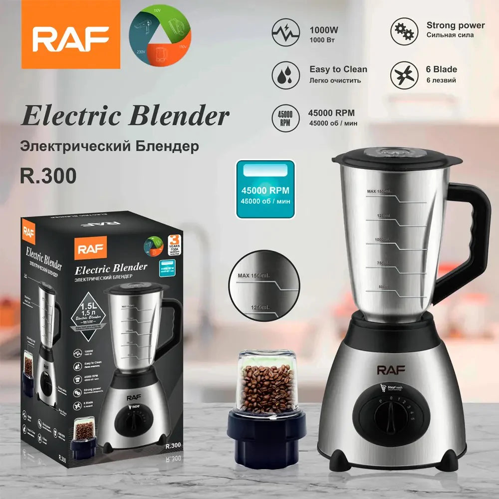 Raf Electric Blender 1000W 1.5 Litre