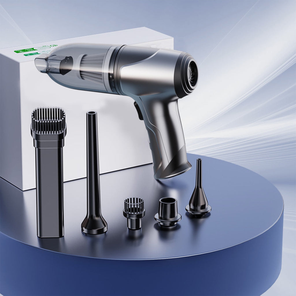 3-in-1 Portable Handheld Vacuum Cleaner – Perfect for Car, Keyboard & Pet Hair