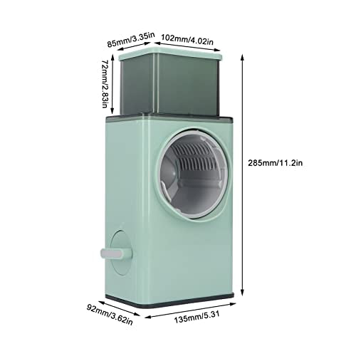 Multifunctional Rotary Vegetable Cutter 3 In 1 Shredder , slicer and grinder