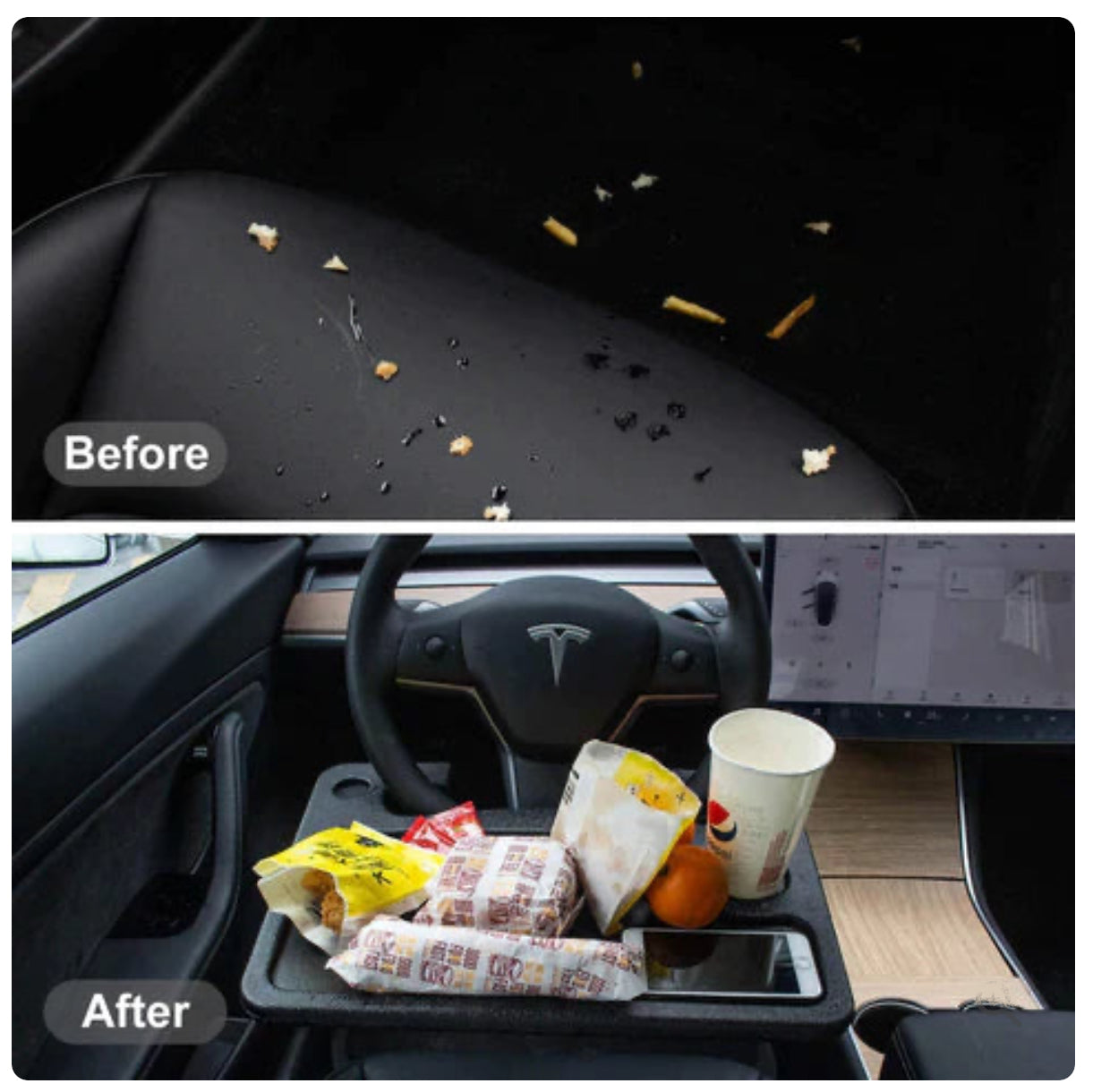 Steering Wheel Tray Holder