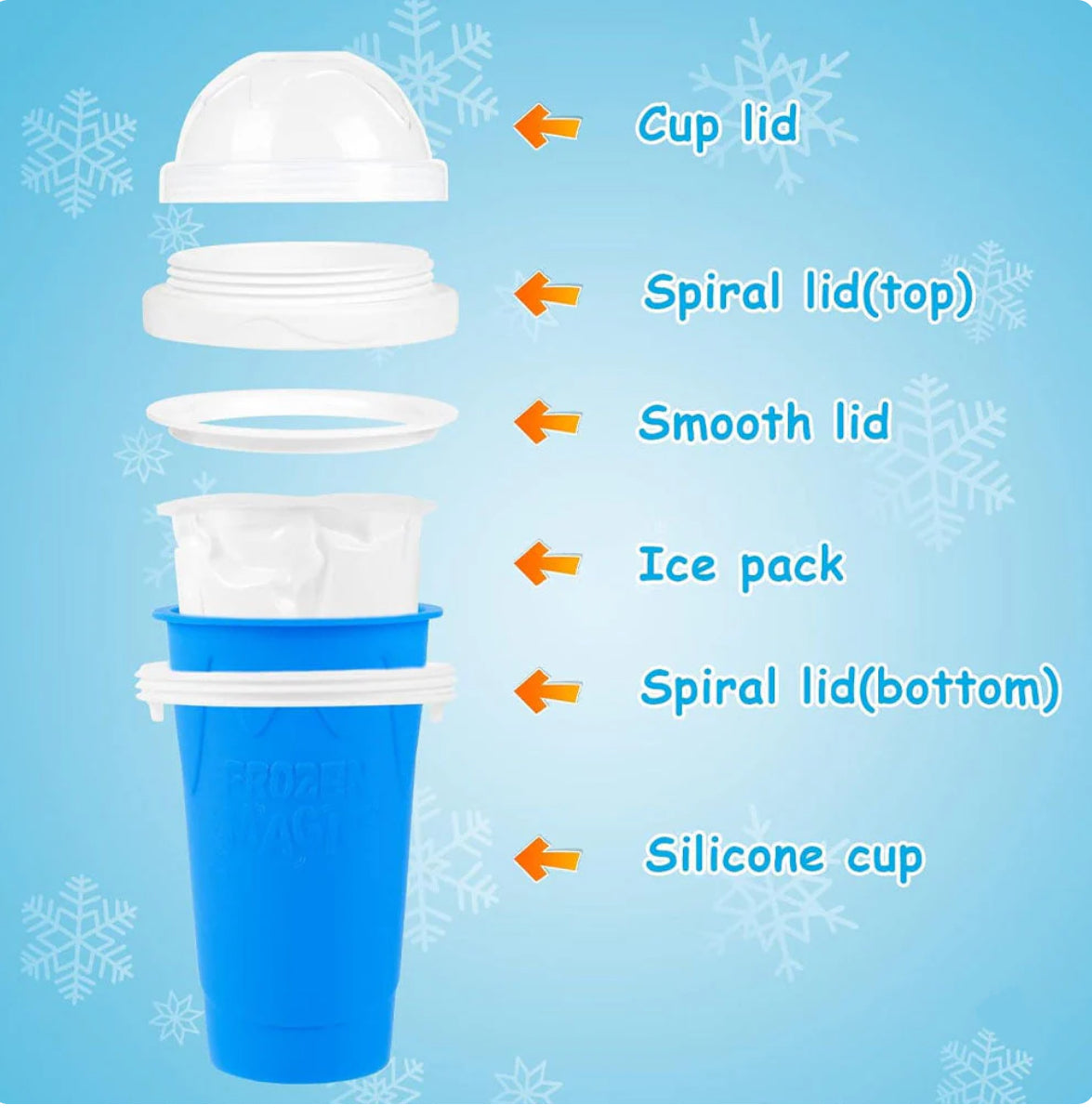 Slushy Maker Cup - Quick Frozen Magic Cup