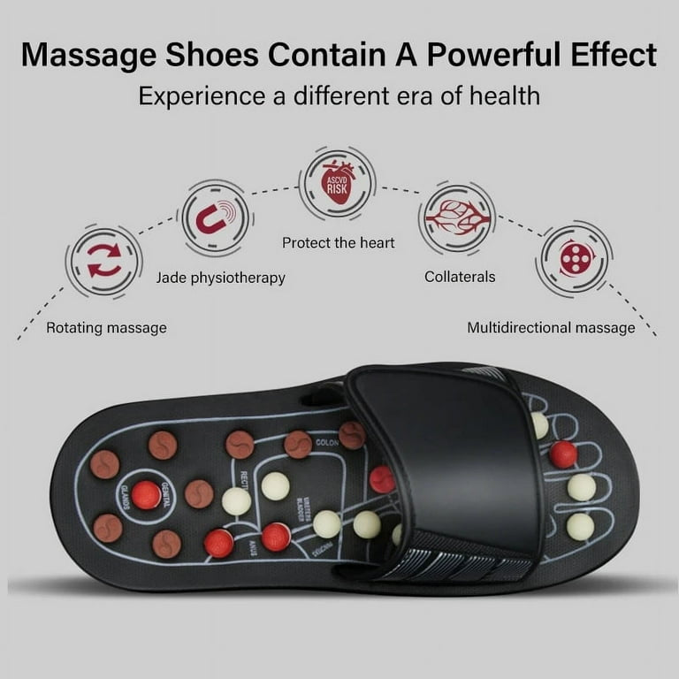 Unisex Acupressure Therapy Slippers – Pain Relief Foot Massager Slipper for Blood Circulation & Relaxation