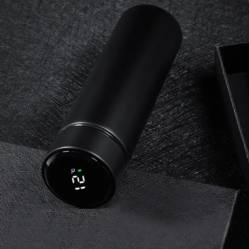 Temperature Display Vacuum Insulated Water Bottle Thermos