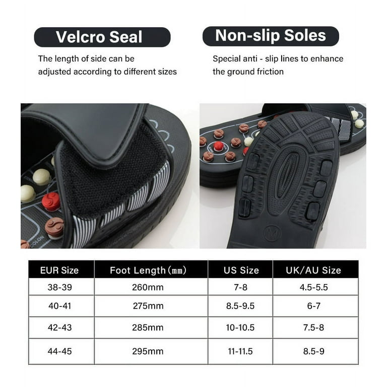 Unisex Acupressure Therapy Slippers – Pain Relief Foot Massager Slipper for Blood Circulation & Relaxation