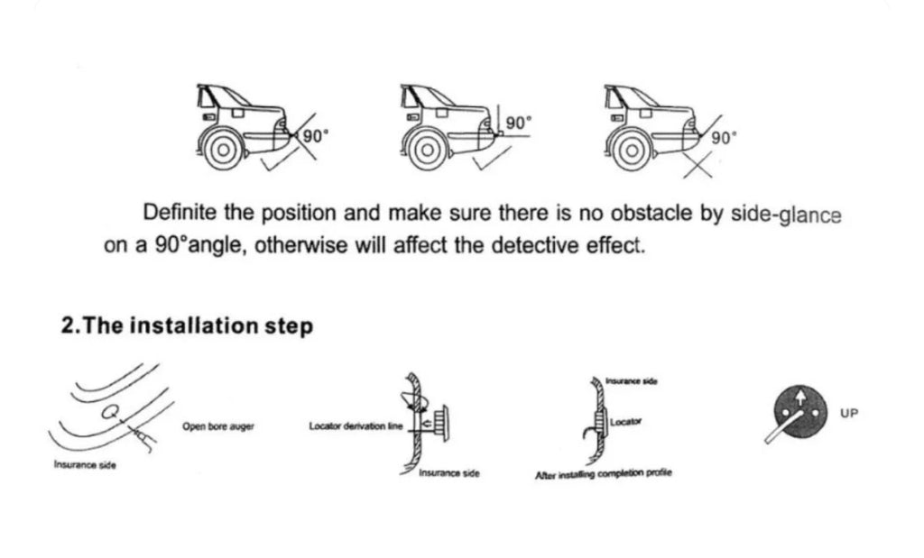 Car Assistant Parking Sensor