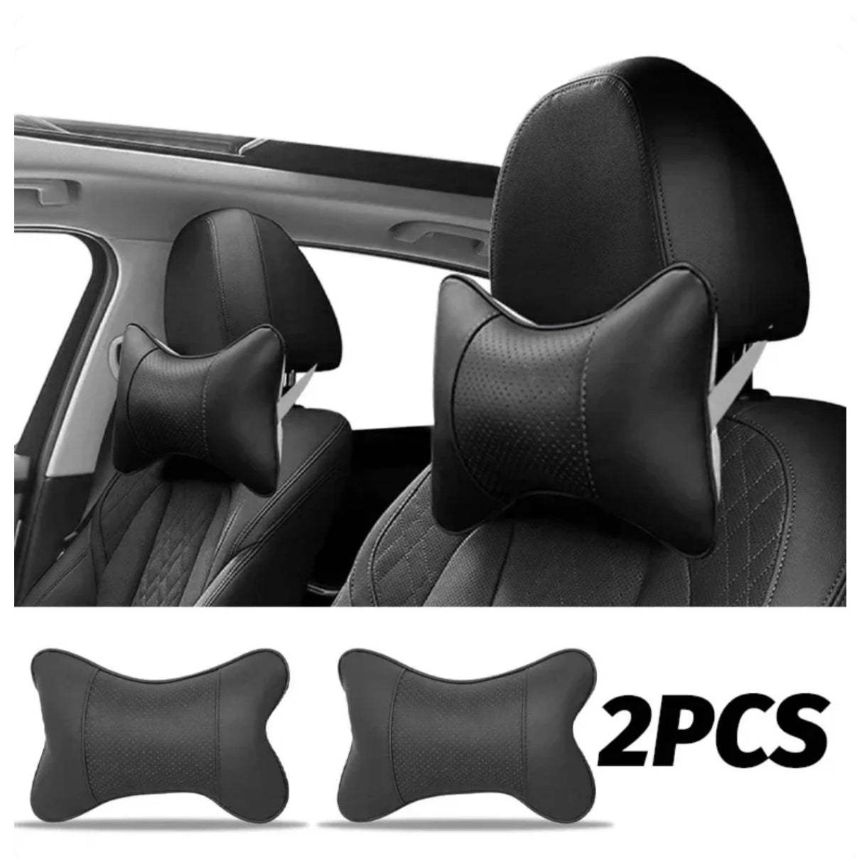 Car Neck Pillow (Set of 2)