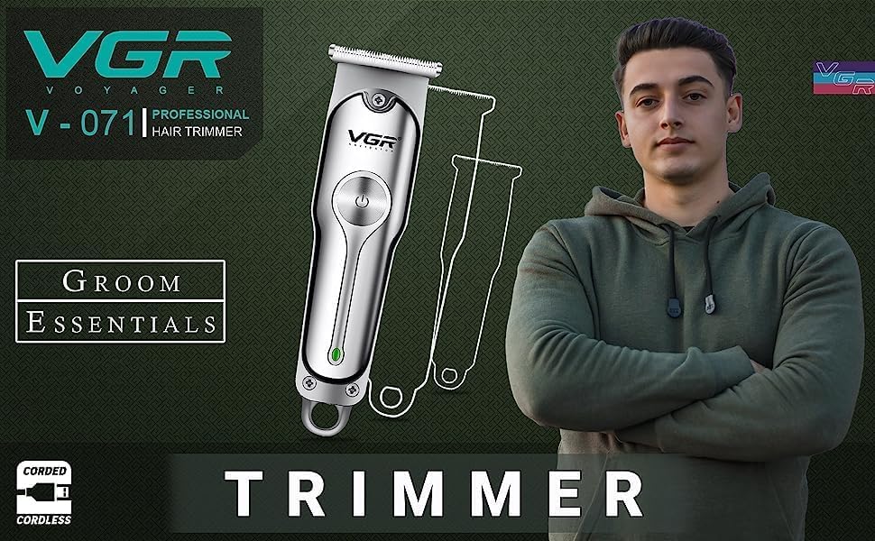 VGR V-071 Professional Shaver 2 Speed with Turbo Speed