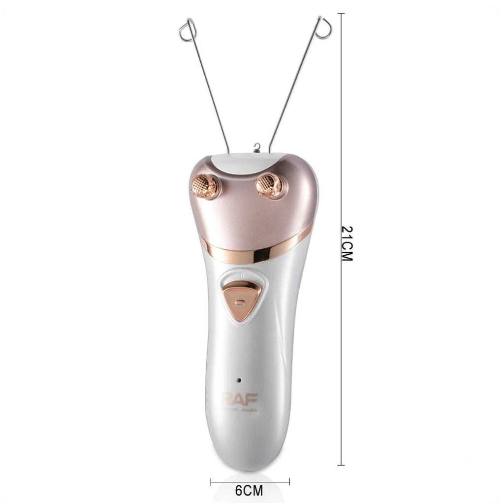 RAF Cordless Cotton Thread Face Epilator Rechargeable R4029