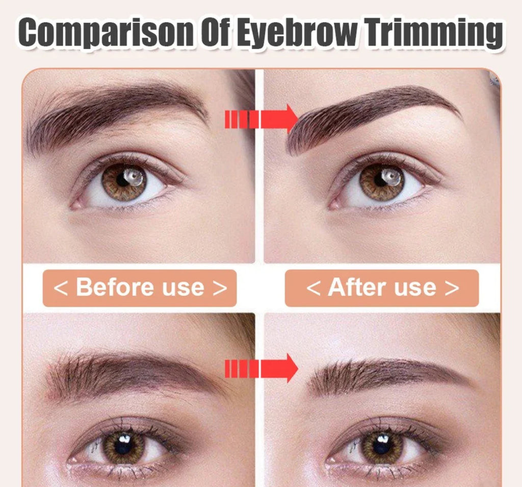 Women Electric Eyebrow Trimmer Hair Removal Epilator Painless