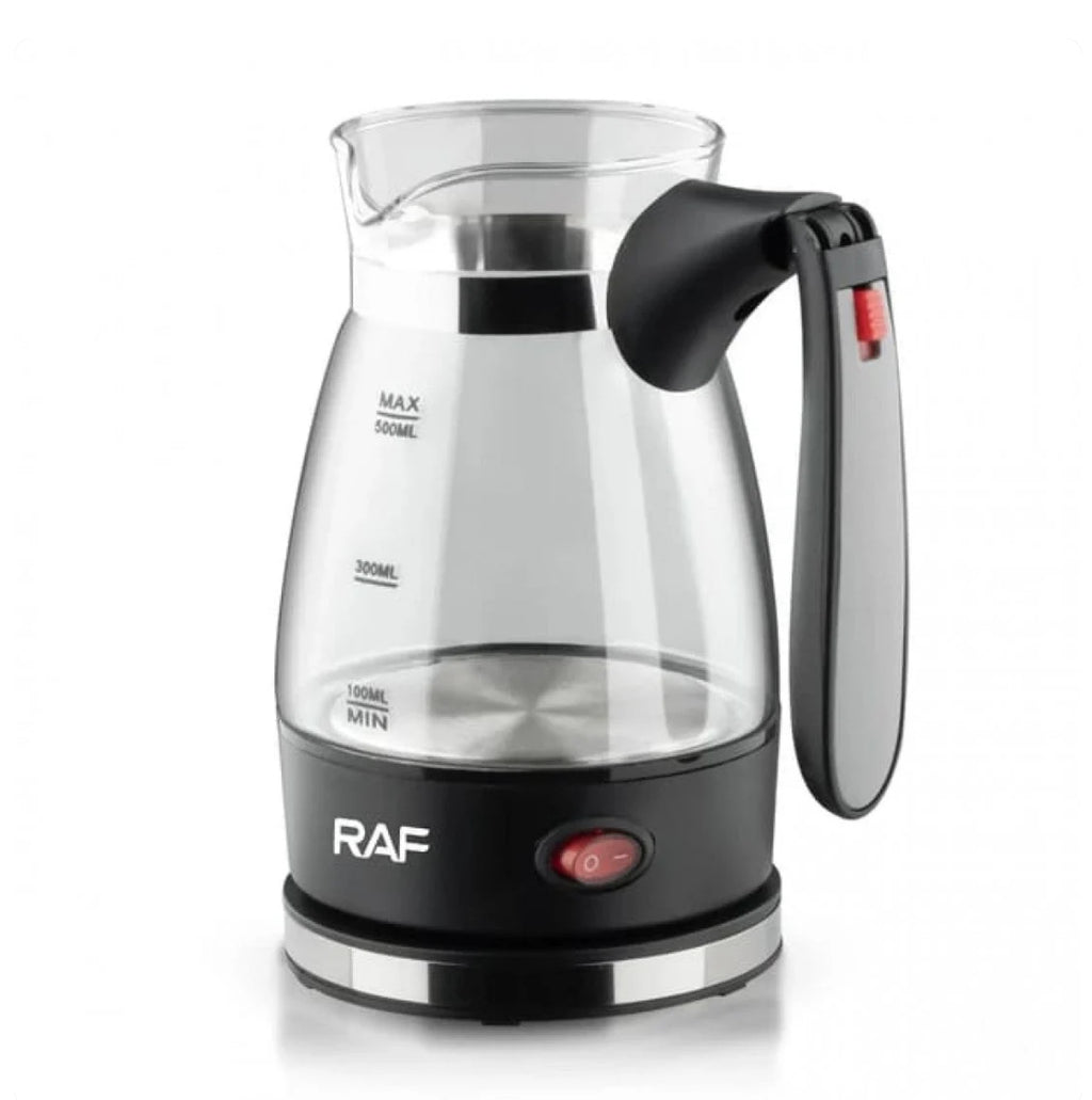 Raf Glass Coffee Pot Maker Heater Kettle 600W & 500ML R128
