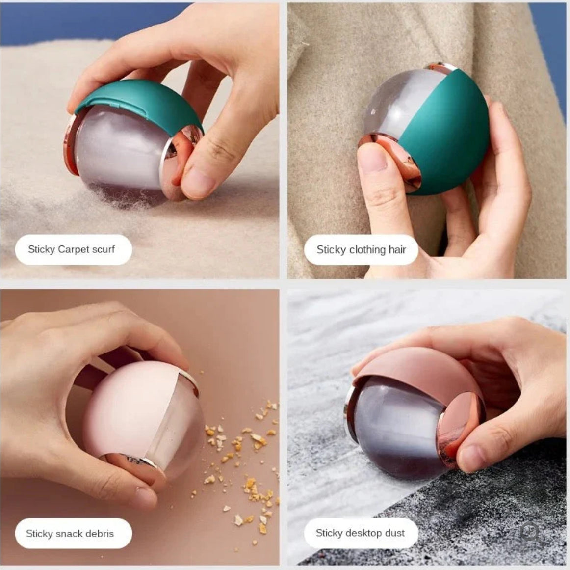 Sticky Roller Ball Cleaner