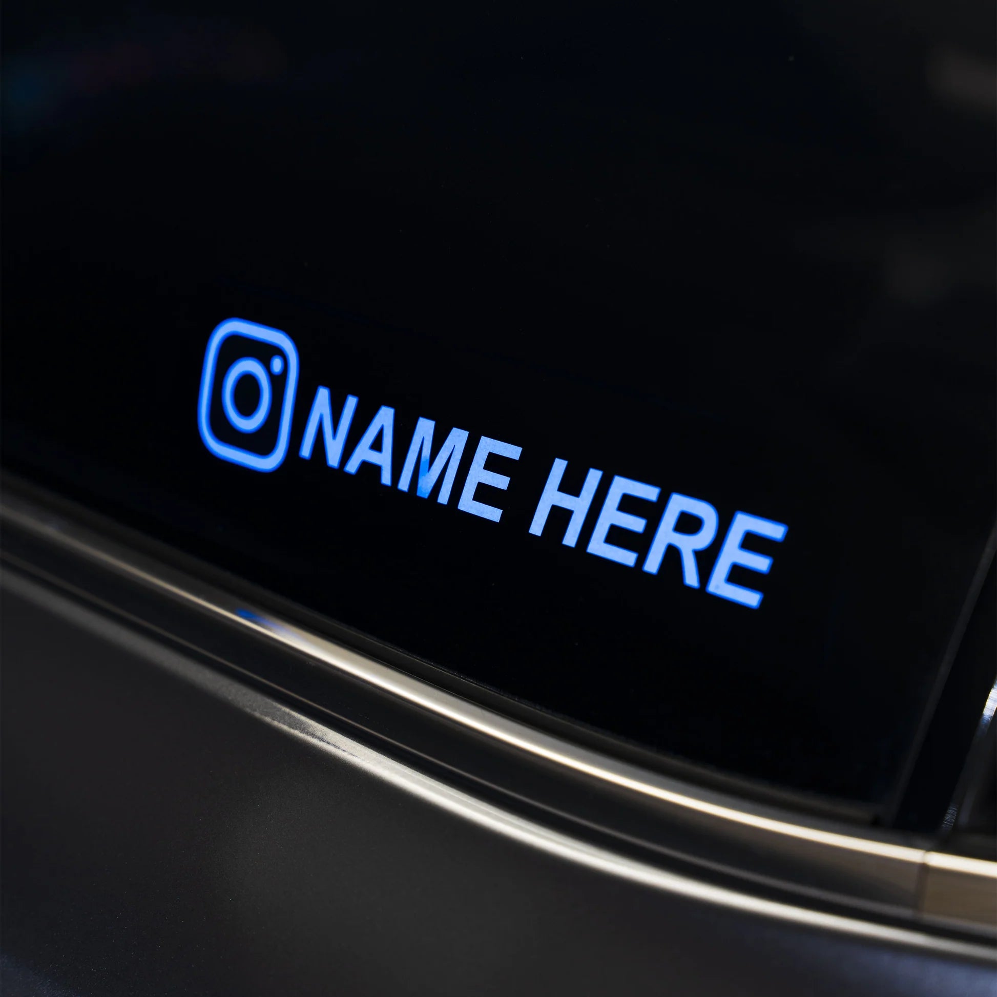 Car “Ur Username” On Instagram Led Panel