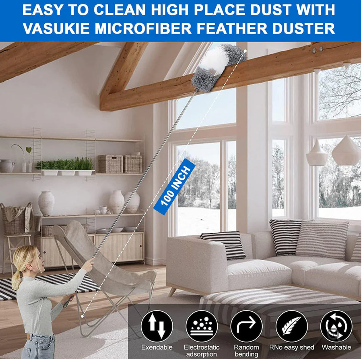 Adjustable Cleaner Brush Stick